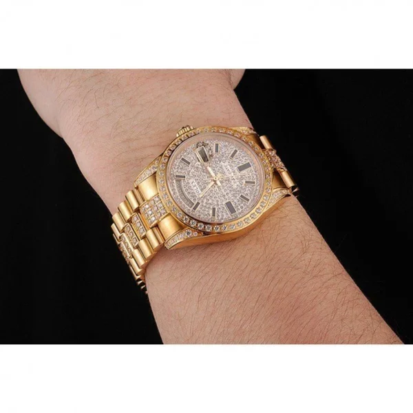 Superclone Rolex Day-Date 36mm White Dial REP016825