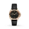 Panerai Luminor Due Men Automatic Black Alligator Watch PAM01029