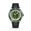 Breitling Superocean Men Automatic Green Rubber Watch A17376A31L1S1