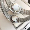 Couple Watches Rolex Datejust 36/28mm SS/SS Jub Blue/Dial
