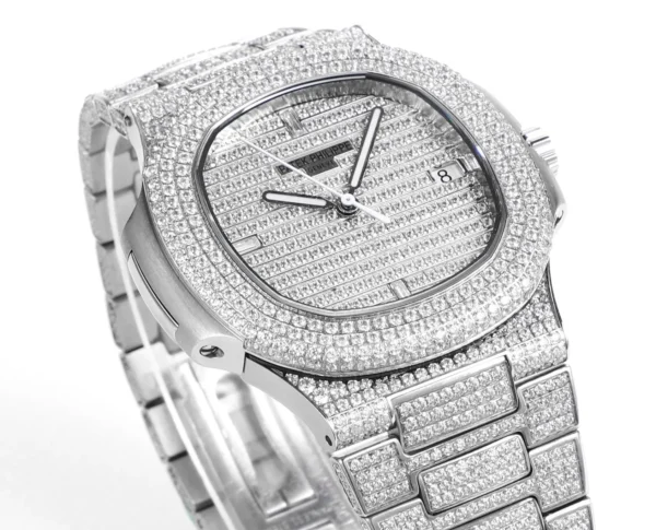Patek Philippe Nautilus Full Star Watch, Platinum