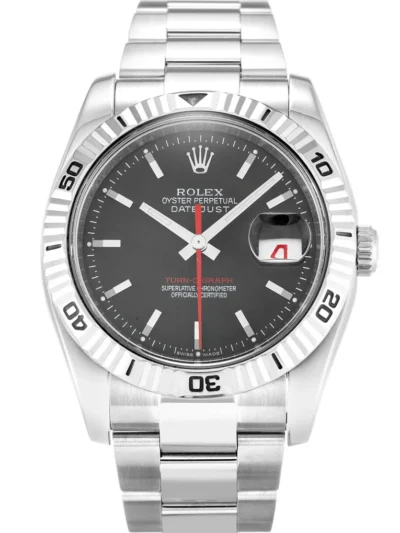 Rolex Datejust Turn-O-Graph 36mm Grey Dial 116264-2