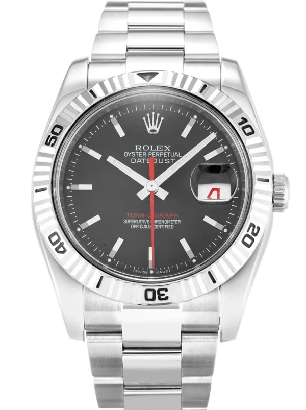 Rolex Datejust Turn-O-Graph 36mm Grey Dial 116264-2