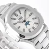 Patek Philippe Nautilus Silver Annual Calendar