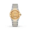 Omega Constellation Women Automatic Champagne Stainless Steel Watch O13120292058001