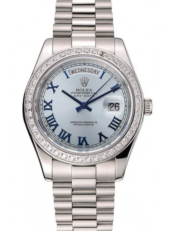 Superclone Rolex Day-Date 40mm Blue Dial 1453962