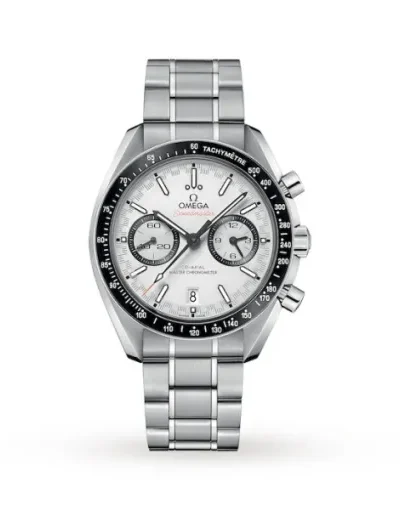 Omega Speedmaster Men Automatic White Stainless Steel Watch O32930445104001