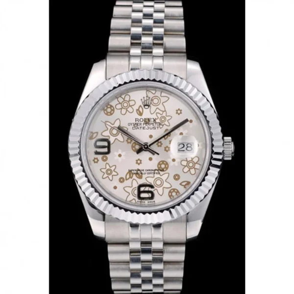 Superclone Rolex Datejust 41mm Silver Dial 42001