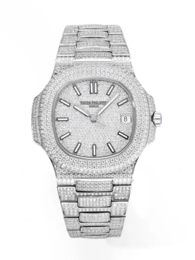 Patek Philippe Nautilus Full Star Platinum Watch