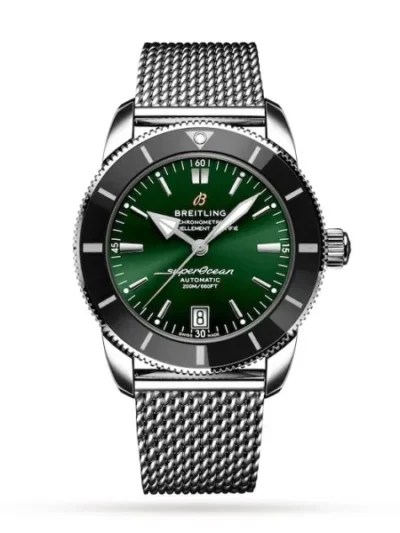 70012842-B12A-0EC5-4F28-7D60A76F8292.webp Breitling Superocean Heritage Men Automatic Green Stainless Steel Watch AB2010121L1A1