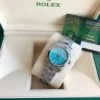 Couple Watches Rolex Oyster Perpetual 31/41mm SS/SS Tiffany Blue/Stk