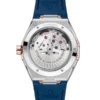 Omega Constellation Men Automatic Blue Leather Watch O13123412103001