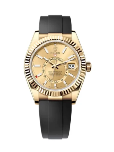 Superclone Rolex Sky-Dweller 42 mm Champagne Dial 336238