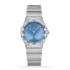 75ED3FFF-63F5-1678-0588-D8BBB18A29CB.webp Omega Constellation Women Quartz Blue Stainless Steel Watch O13110286003001