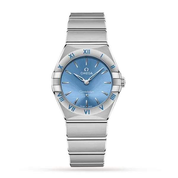 75ED3FFF-63F5-1678-0588-D8BBB18A29CB.webp Omega Constellation Women Quartz Blue Stainless Steel Watch O13110286003001