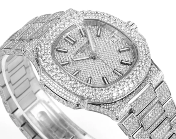 Patek Philippe Nautilus Full Star Platinum Watch