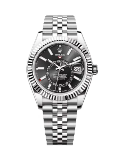 Superclone Rolex Sky-Dweller 42 mm Bright black Dial 336934 Jubilee