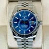 Superclone Rolex Sky-Dweller 42 mm Bright blue Dial 336934 Jubilee