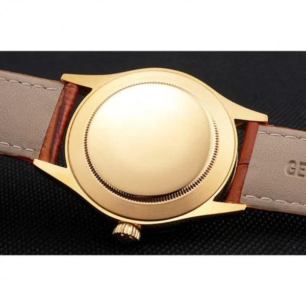 Superclone Rolex Datejust 38mm Gold Dial REP016818