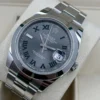 Superclone Rolex Datejust 41mm Rhodium Dial 126300  Wimbledon  Oyster