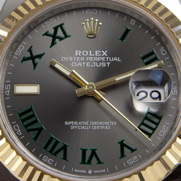 7C6190F7-F57B-0A04-2B13-8E6AC04C0B4E.webp Rolex Datejust II 41mm Rhodium Dial 126333 Wimbledon Two-Tone Oyster
