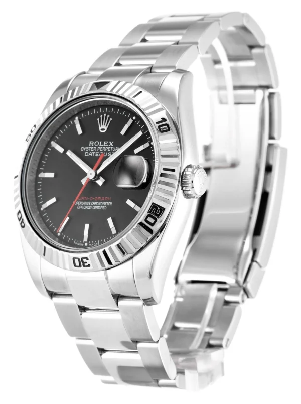 Rolex Datejust Turn-O-Graph 36mm Grey Dial 116264-2