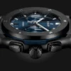 Hublot Classic Fusion Men Automatic Blue Rubber Watch 521.CM.7170.RX
