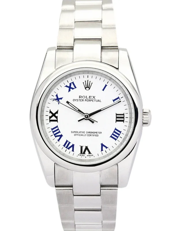 Rolex Oyster Perpetual Lady 31mm White Dial 177200