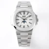Patek Philippe Nautilus Silver Annual Calendar