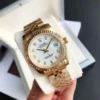 Couple Watches Rolex Datejust 36/28mm RG/RG Jub White/Dial