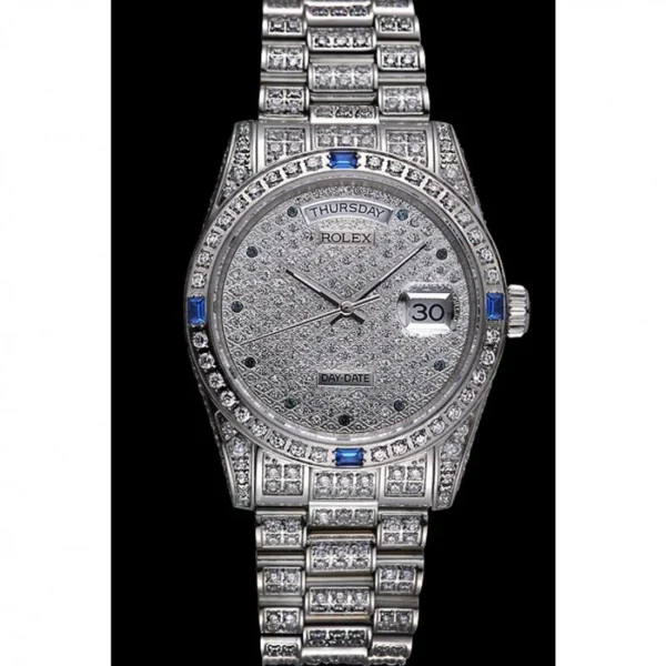 Superclone Rolex Day-Date 37mm Diamond Dial 621613
