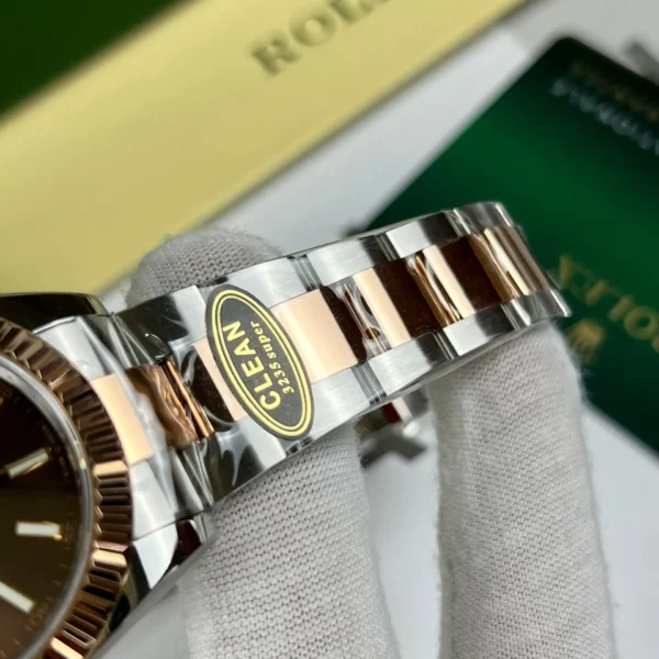 Superclone Rolex Datejust 41 mm Chocolate Dial 126331 Oyster