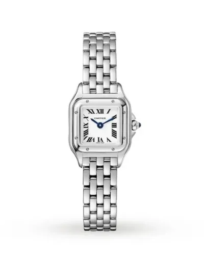 Cartier Panthère de Cartier Women Quartz Black Stainless Steel Watch WSPN0019