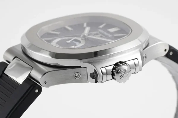 Patek Philippe Nautilus Blue Rubber Strap Watch
