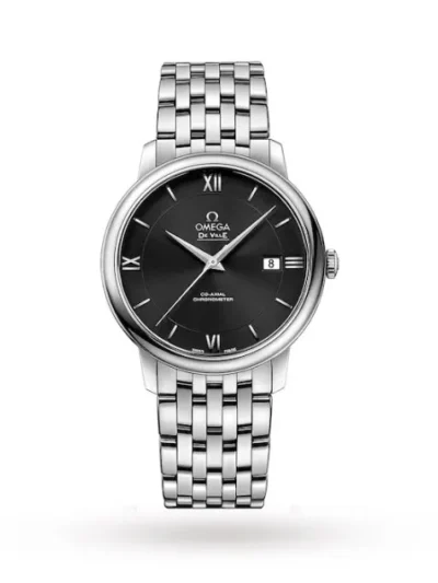 831BA01B-0564-3897-4971-24FA9E8D43A0.webp Omega De Ville Men Automatic Black Stainless Steel Watch O42410402001001