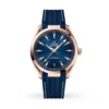 84F85C83-2F35-9777-4EED-1D7E8BD6BB41.webp Omega Seamaster Aqua Terra Men Automatic Blue 18ct Rose Gold Watch O22052412103001