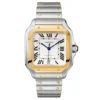 Cartier Santos de Cartier Men Automatic Silver Stainless Steel Watch W2SA0009