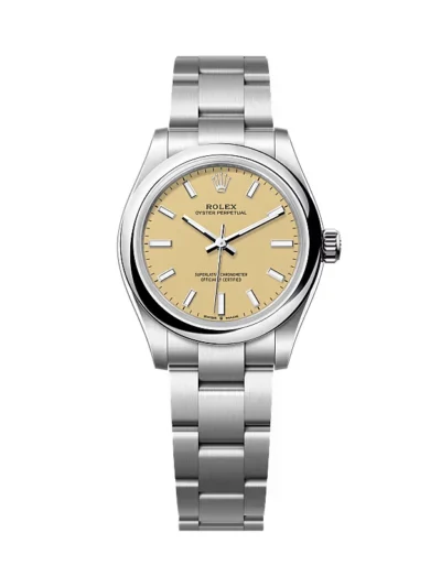 Superclone Rolex Oyster Perpetual 277200 Beige Dial