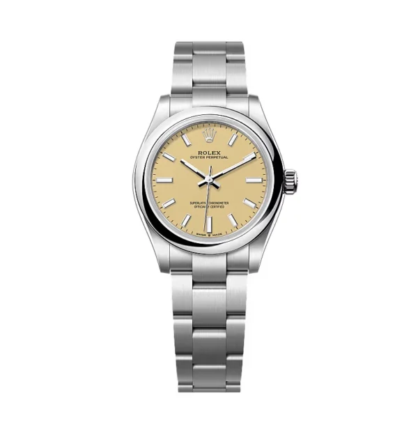 Superclone Rolex Oyster Perpetual 277200 Beige Dial