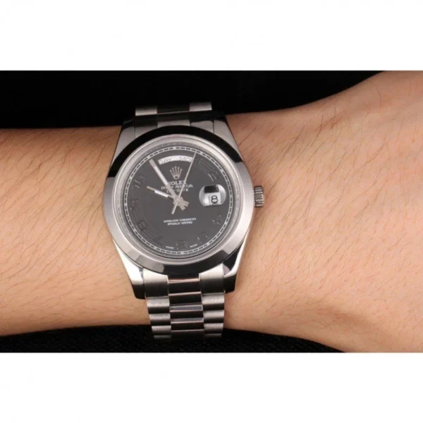 Superclone Rolex Day-Date 40mm Black Dial 80294
