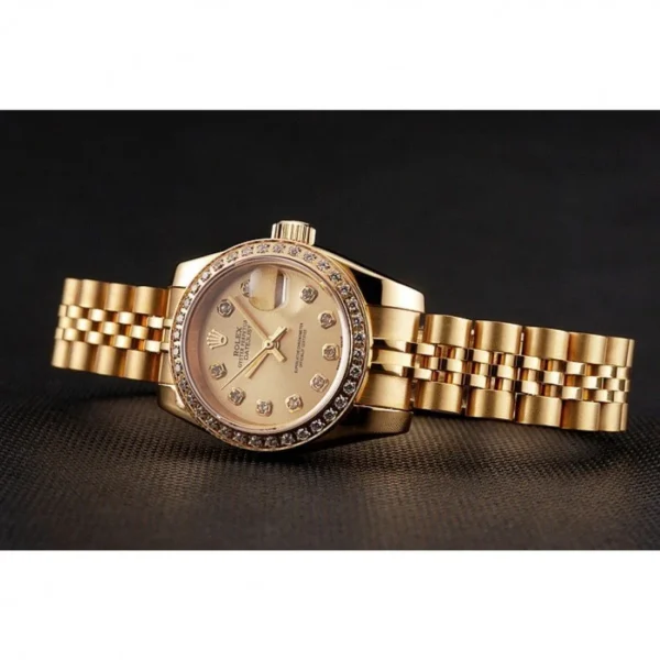 Superclone Rolex Datejust 28mm Gold Dial 1454096