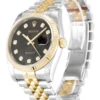 Rolex Datejust 36mm Black Jubilee Dial 116233
