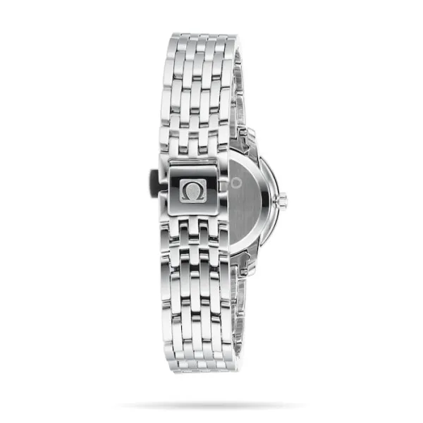 Omega De Ville Women Quartz Mother of Pearl Stainless Steel Watch O42410246005001