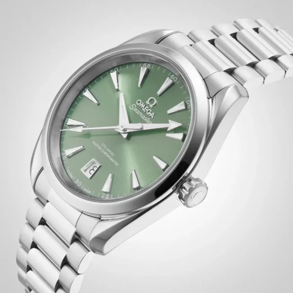 8D5647B5-10E7-A582-C71E-6F231A13A4BB.webp Omega Aquaterra Unisex Automatic Green Stainless Steel Watch O22010382010002