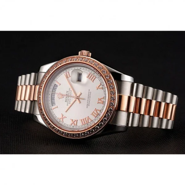 Superclone Rolex Day-Date 40mm White Dial 1454108