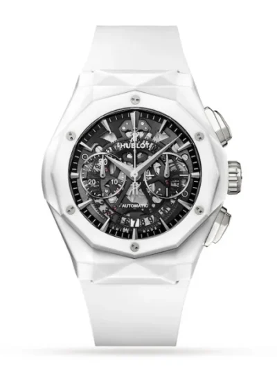 Hublot Classic Fusion Men Automatic Black Rubber Watch 525.HI.0170.RW.ORL21
