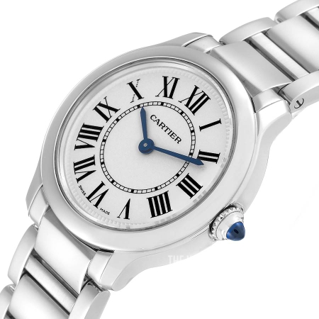 8E6C00BD-7A11-03EB-B11E-36E47EB951F8.jpg Cartier Ronde Must Men Quartz Silver Stainless Steel Watch WSRN0034
