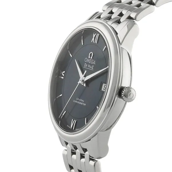 8FE6C36C-B64A-D2C6-3034-F6DA2B167C59.webp Omega De Ville Men Automatic Blue Stainless Steel Watch O42410402003001