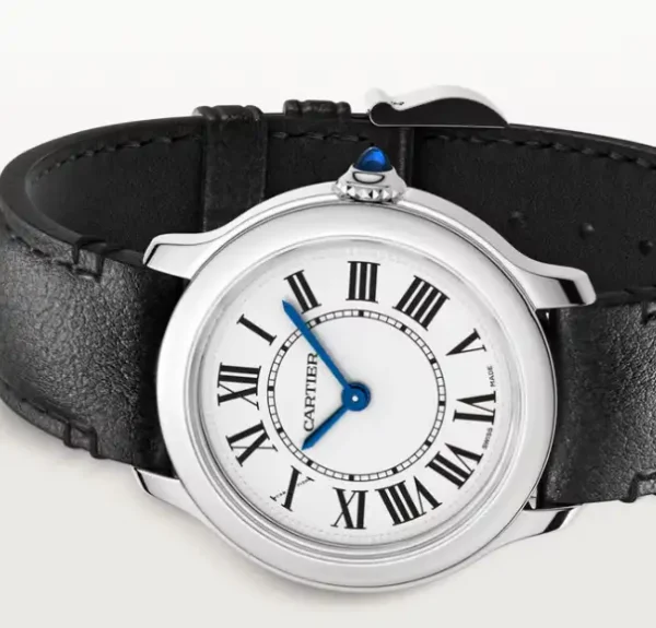 90AAC397-DB3E-1A1A-96C9-5672353F91A0.webp Cartier Ronde Must Women Quartz Silver Calf Watch WSRN0030