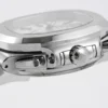 916C95E1-7C39-33DE-A25D-5C44B0334158.webp Patek Philippe Silver Nautilus Chronograph Watch